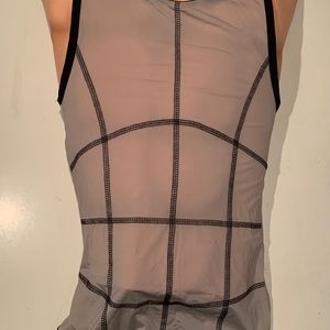Naughty Boy sheer Underwear set of vest and underwear